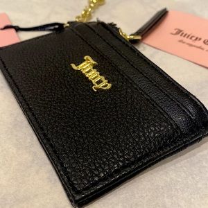 Juicy Couture - Card Holder/Wallet Heart Keychain 💕